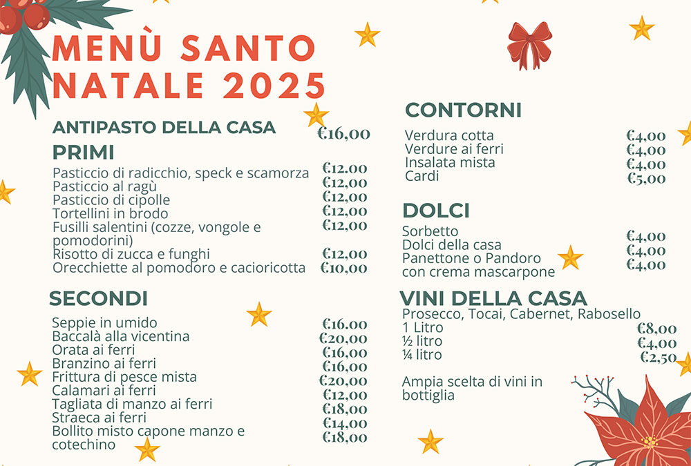 Giovedì 25 Dicembre 2025: Santo Natale
